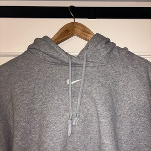 Grey Nike Sportswear Phoenix Fleece